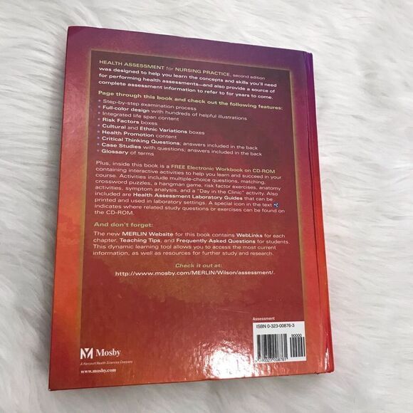 DELETING SOON Mosby Health‎ Assessment for Nursing Practice - Picture 6 of 8